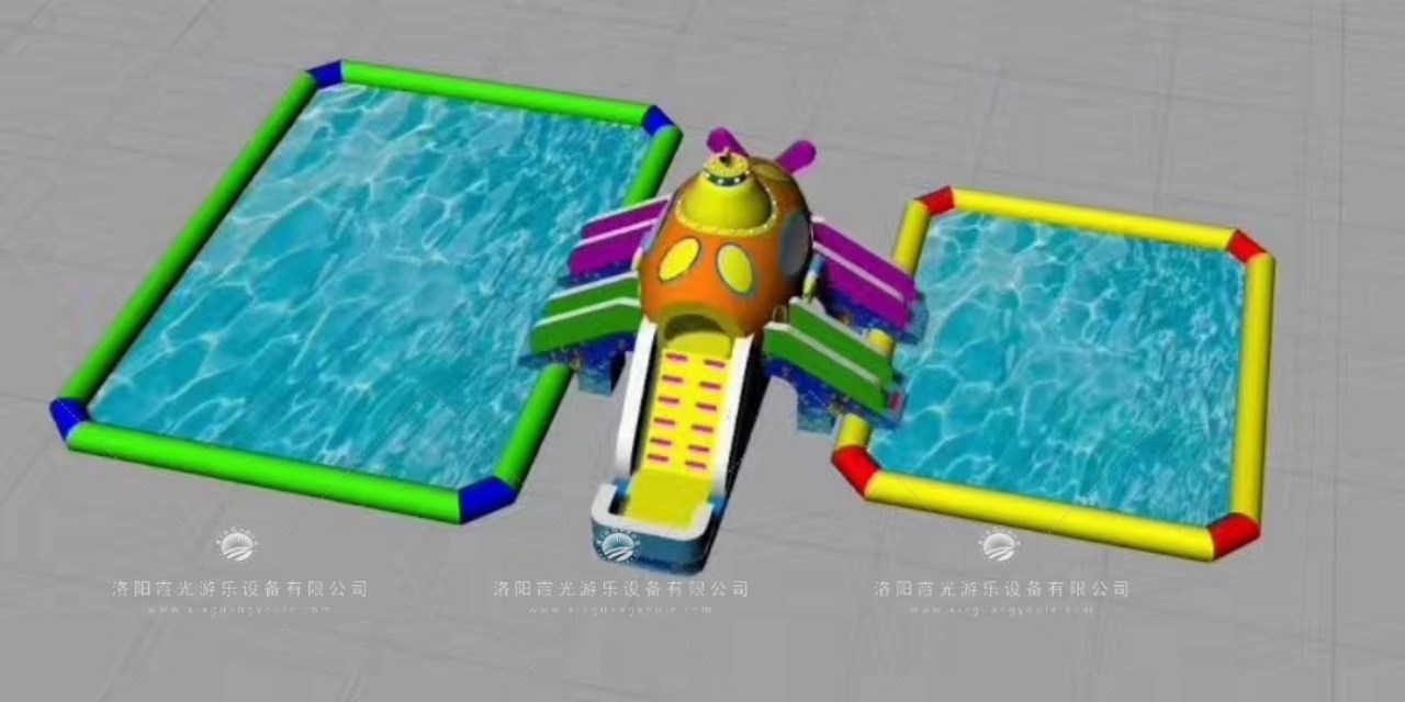 河北深海潜艇儿童乐园充气游泳池
