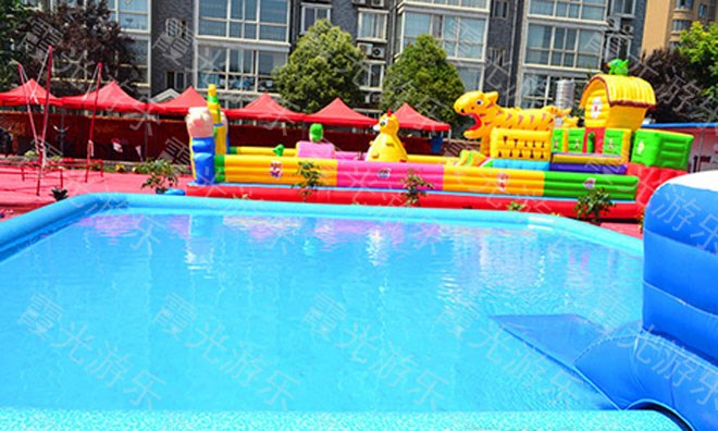 河北儿童乐园充气游泳池